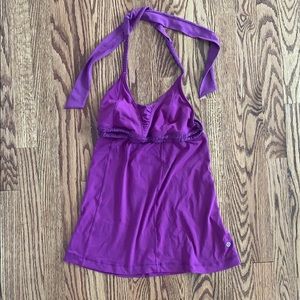 Purple Lululemon Halter Top
